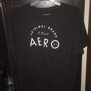 Black Short Sleeve Aeropostale Shirt
